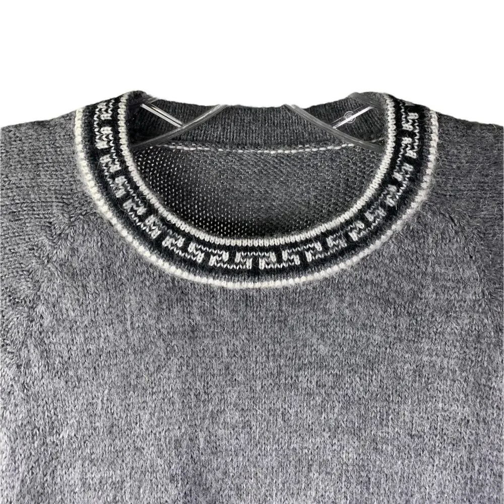 100% Alpaca Made in Peru Women's Hand Made Sweater Jumper Size S Pullover Soft - Picture 2 of 5